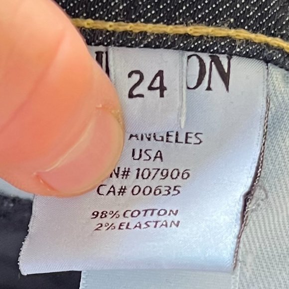 Hudson Bootcut Jeans 24 Back Flap Pockets Denim Women's Jeans Color Elm - Picture 8 of 8